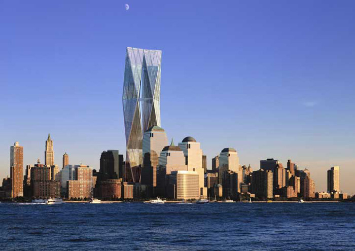 Foster and Partners joined towers. Image: LMDC