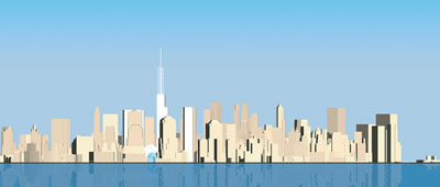Hudson River Skyline 